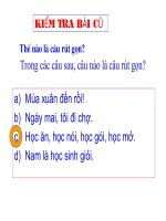 Tiet 82 Cau dac biet