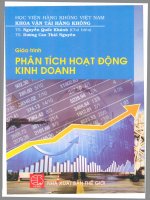 Giáo trình Phân tích hoạt động kinh doanh