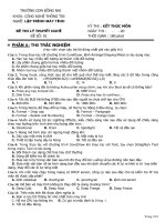 ĐỀ THI TRẮC NGHIỆM LÝ THUYẾT NGHỀ LẬP TRÌNH MÁY TÍNH