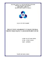 THUẬT TOÁN ADABOOST VÀ MẠNG NEURAL  TRONG NHẬN DẠNG VÀ BÁM ĐUỔI BIỂN SỐ XE (có code C++ và board mạch nguyên lý)