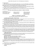 Bảng phân chia khu vực tuyển sinh đại hoc - cao đẳng 2011