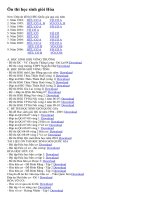 TL on thi HSG Hoa THPT