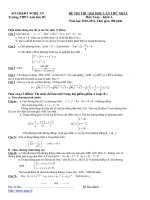 de thi thu dh 2011 ANH SON(nghe an)