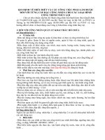 Tiêu chuẩn cấp bậc công nhân Khai thác công trình thủy lợi