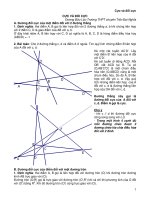 bài toán về cực và đối cực