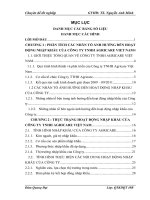 luận văn quản trị thương mại quốc tế Hoàn thiện hoạt động nhập khẩu của Công ty TNHH Agricare Việt Nam