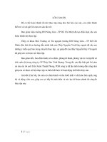 HIỆN TRẠNG MÔI TRƯỜNG VÀ HOẠT ĐỘNG SẢN XUẤT VÀ SỬ DỤNG TÀI NGUYÊN CỦA CÔNG TY CP THỦY SẢN VINH QUANG