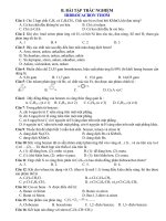 bai tap trac nghiem chuong HC thom, ancol, phenol cuc hay