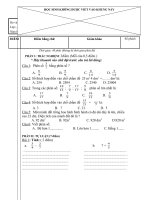 Đề kiểm tra giữa kì II-lớp 4-2010-211