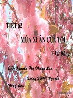 Tiet 62 Mua xuan cua toi