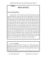 Phát huy tính tích cực của HS trong chay bền