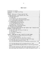 SỬ DỤNG CÔNG CỤ KHAI PHÁ DỮ LIỆU ĐỂ CẢNH BÁO NGUY CƠ MẤT AN NINH TRÊN MẠNG