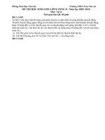 Đề khảo sát HSG Vật lý 8