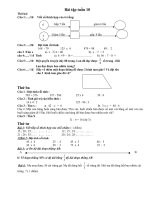 Tuyển tập các bài toán chọn lọc lớp 3 (theo tuần)