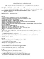 DỀ KIỂM TRA LỚP 10 MA TRẬN DỀ