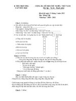 Đề thi HSGTV Tinh 2011