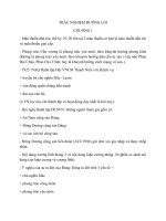 trắc nghiệm đường lối - Đại học Thương Mại