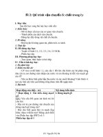 quá trình vận chuyển các chất trong cây