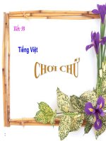 Tiet 58 Choi chu