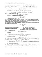 THI THỬ VÀO 10 CHUYÊN KHTN HN LẦN 1-2011