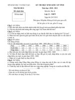 De thi HSG dia 12 tinh Thanh Hoa, 2010-2011