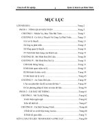 Tìm hiểu, phân tích và hoàn thành chương trình xây dựng hệ thống thong tin quản lý khách sạn