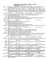 De KT 1 tiet lop 10 NC co dap an ( hay)