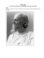 TỔNG TẬP CÁC NHÀ VĂN TG