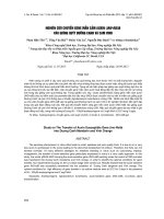 báo cáo khoa học đề tài Nghiên cứu chuyển gene mẫn cảm auxin (INO-ROLB) vào giống quýt Đường Canh và cam Vinh