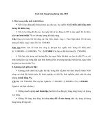 Cách tính thang bảng lương năm 2015