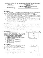 Đề Thi HSG Tinh Phu Tho 2011