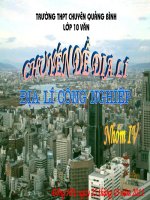 Địa lí công nghiệp