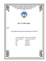 luận văn quản trị thương mại quốc tế Đề án Mỹ áp đặt thuế kép tới mặt hàng túi nhựa của Việt Nam