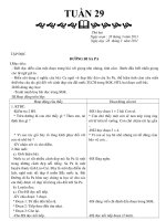 giao an lop 4 tuan 29-30 ctkn quang