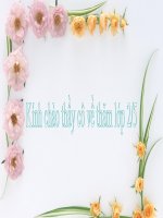 LTVC-Từ ngữ về công việc gia đình - Chận