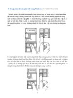 Dùng bàn phím thay cho con chuột