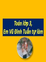 Những bài toán khó