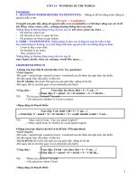 Ly thuyet va bai tap unit 14 Anh 8