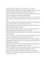 câu hỏi Quản Trị Công Nghệ tổng hợp