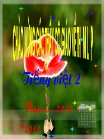 Tuần 30  Những quả đào