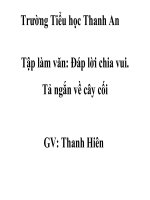 Tập làm văn tuần 28