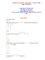 Đề thi violympic toán 9 vòng 15