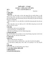 giáo án lý 10 chương I