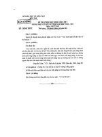 Đề + Đáp án thi HSG Ngữ Văn 9 cấp Tỉnh 2010-2011