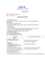 giao an tuan 30 lop 1