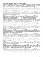 1000 câu trắc nghiệm dòng điện xoay chiều