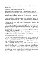 BÁO CÁO THỰC TẬP-BẢO HIỂM NHÂN THỌTÌM HIỂU 60 CÁCH XỬ LÝ TỪ CHỐI CỦA KHÁCH HÀNG