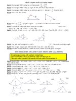 bai tap ti so luong giac goc nhon