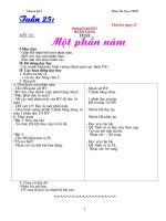 giao an tuan 25 tuyet dep (anh ngoc)