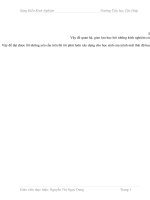 BÁO CÁO THỰC TẬP-PHƯƠNG PHÁP GIẢNG DẠY NHẰM NÂNG CAO CHẤT LƯỢNG DẠY VÀ HỌC MÔN TIẾNG ANH Ở BẬC TIỂU HỌC